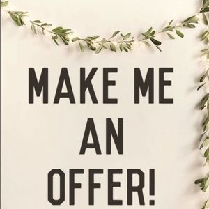 All offers considered 🤩🙌🎉 Thank you 🙏🏻☀️